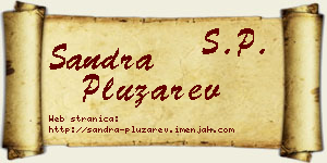 Sandra Plužarev vizit kartica
